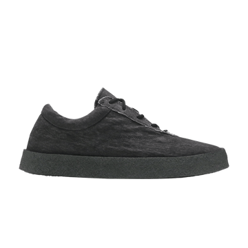 Yeezy Yeezy Season 6 Washed Canvas Crepe Sneaker 'Graphite'