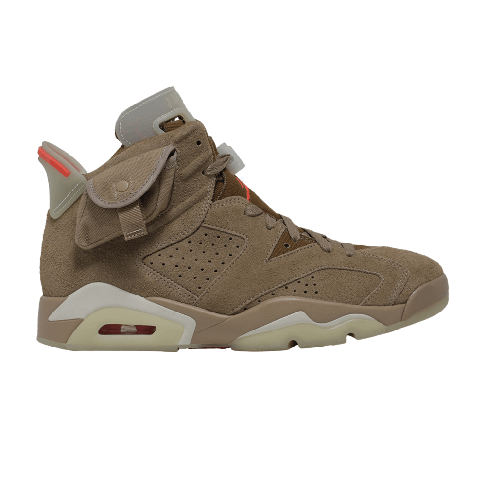 Travis Scott x Air Jordan 6 Retro 'British Khaki'