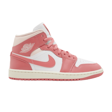 Wmns Air Jordan 1 Mid 'Strawberries and Cream'