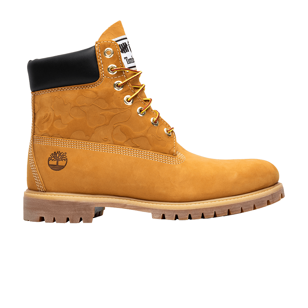 Timberland A Bathing Ape x Undefeated x 6 Inch 'Wheat'