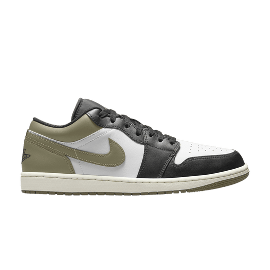 Air Jordan 1 Low 'Black Toe Medium Olive'