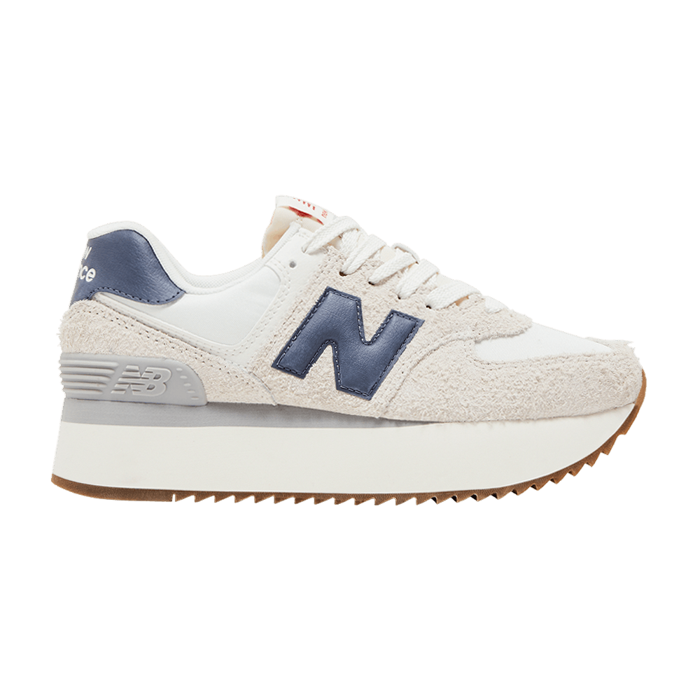 Wmns 574+ 'Moonbeam Dark Arctic Grey'