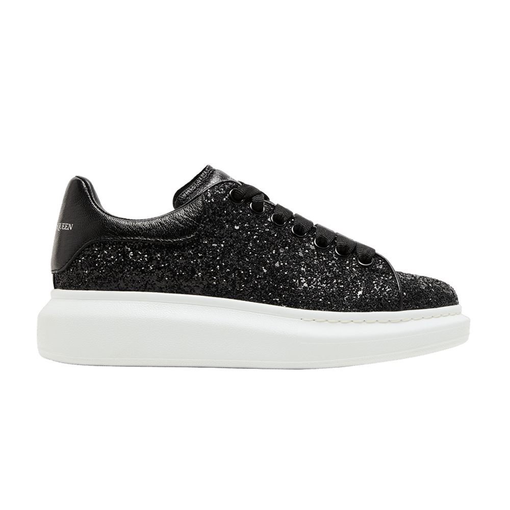 Alexander mcqueen Alexander McQueen Wmns Oversized Sneaker 'Black White Glitter'