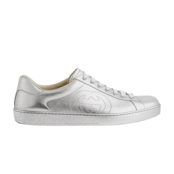 Gucci Gucci Ace 'Metallic Silver'