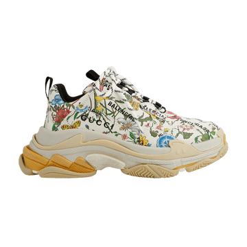 Balenciaga Gucci x Balenciaga Wmns Triple S Sneaker 'The Hacker Project - Floral'