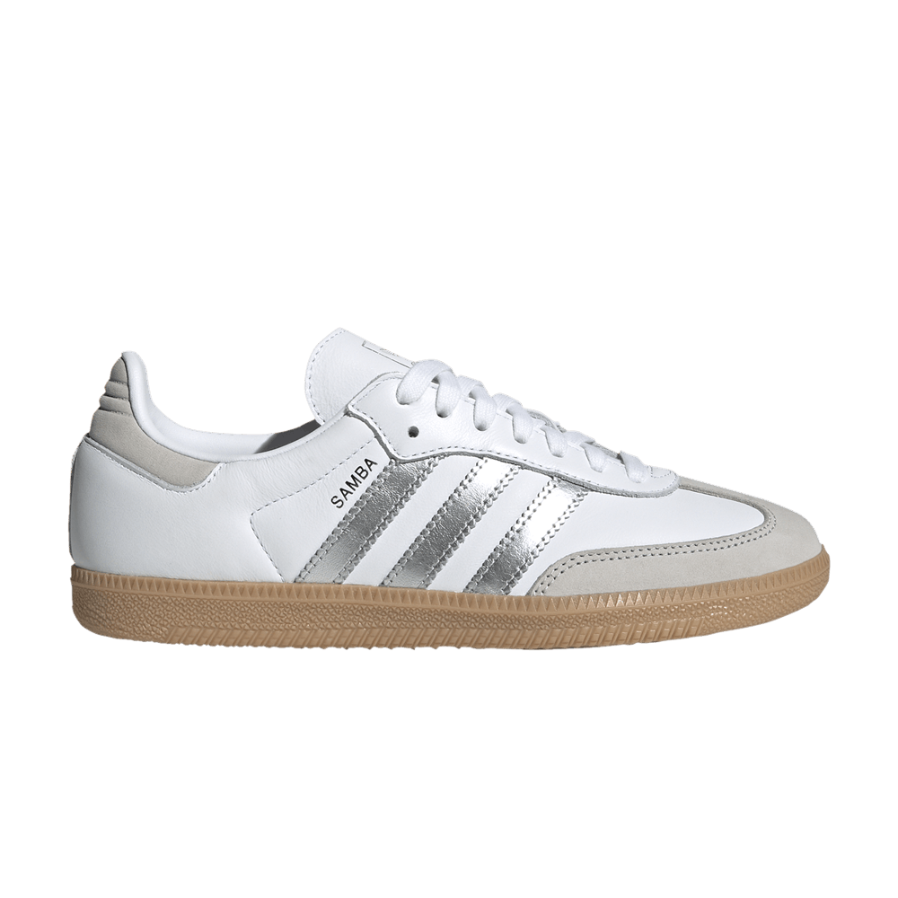 Wmns Samba OG 'White Silver Metallic Grey'