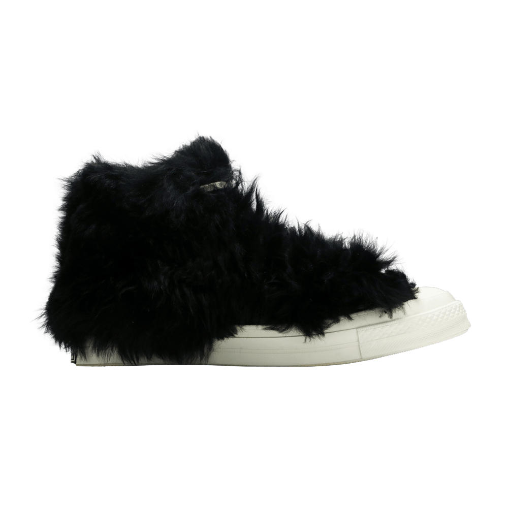 Converse AMBUSH x Chuck 70 High 'Fuzzy - Black Egret'