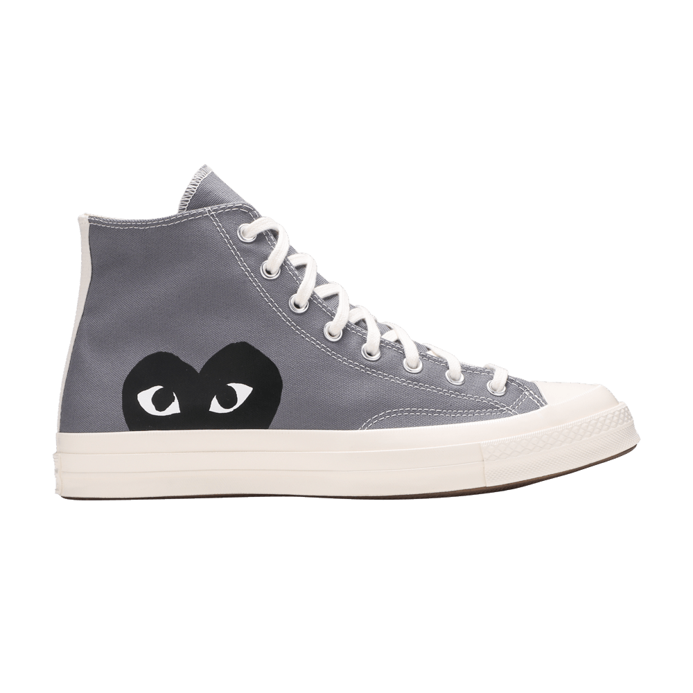 Converse Comme des Garçons PLAY x Chuck 70 High 'Steel Gray'