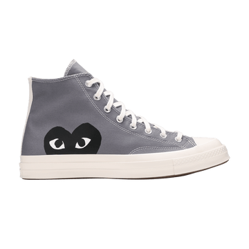 Converse Comme des Garçons PLAY x Chuck 70 High 'Steel Gray'