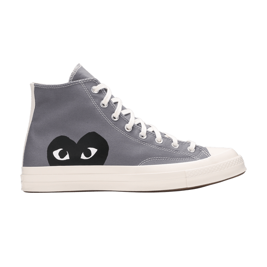 Converse Comme des Garçons PLAY x Chuck 70 High 'Steel Gray'