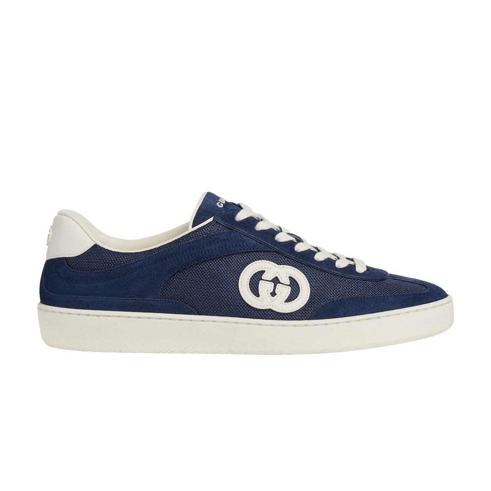 Gucci Gucci G74 'Interlocking G - Blue Suede'