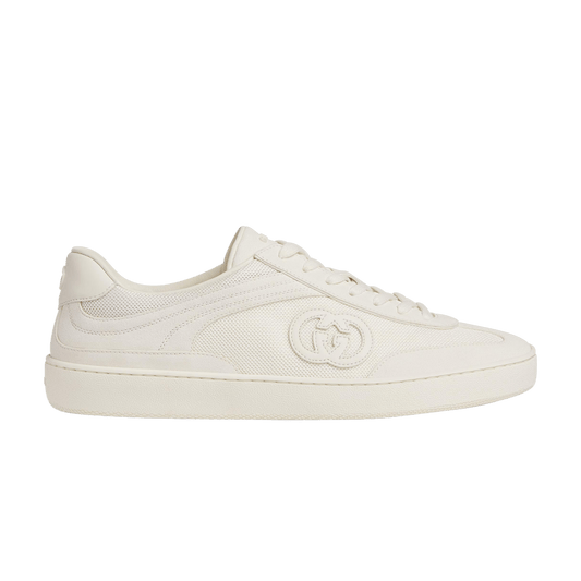 Gucci Gucci G74 'Interlocking G - White Suede'