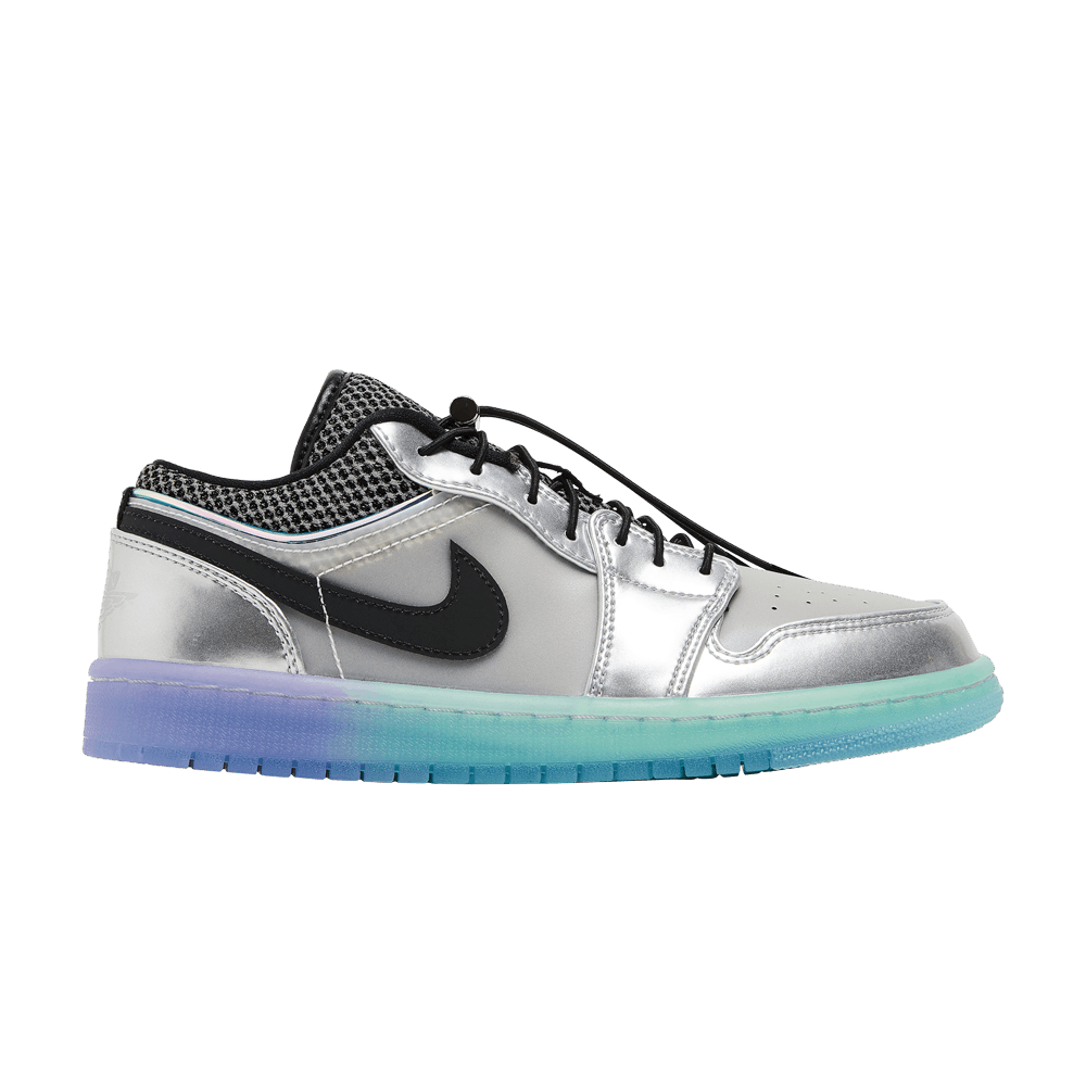 Wmns Air Jordan 1 Low SE 'Metallic Silver Gradient'