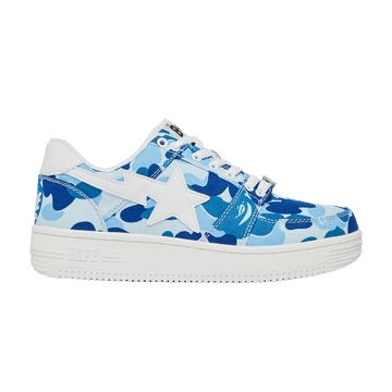 Bape Bapesta Low '20th Anniversary - Blue ABC Camo'