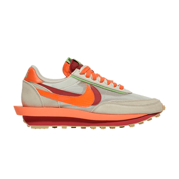 Nike sacai x Clot x LDWaffle 'Net Orange Blaze'