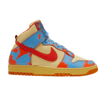 Nike Dunk High 1985 'Orange Acid Wash'