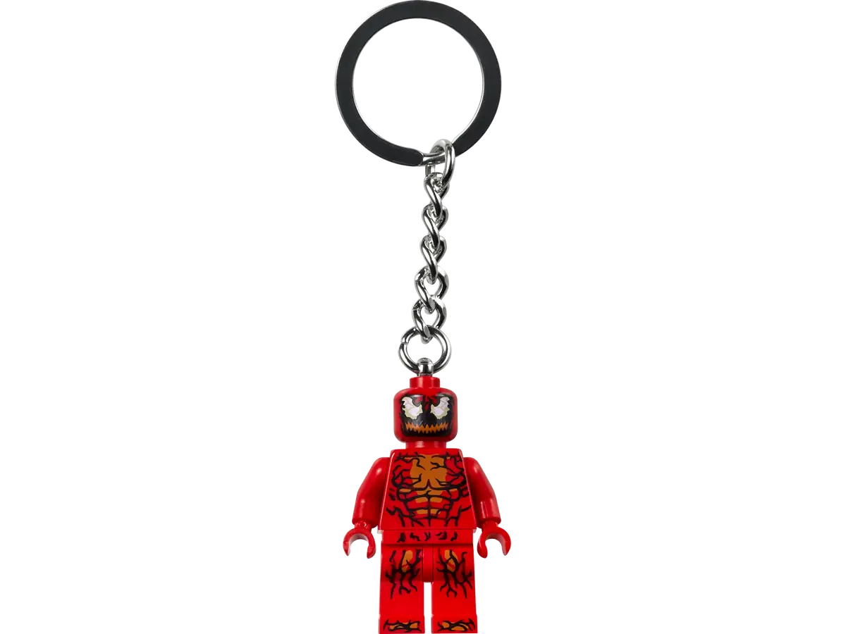 Lego X Spiderman Carnage Keychain