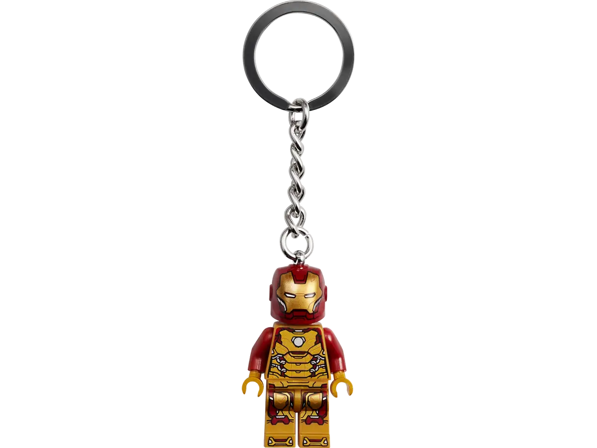 Lego X Marvel Iron Man Keychain