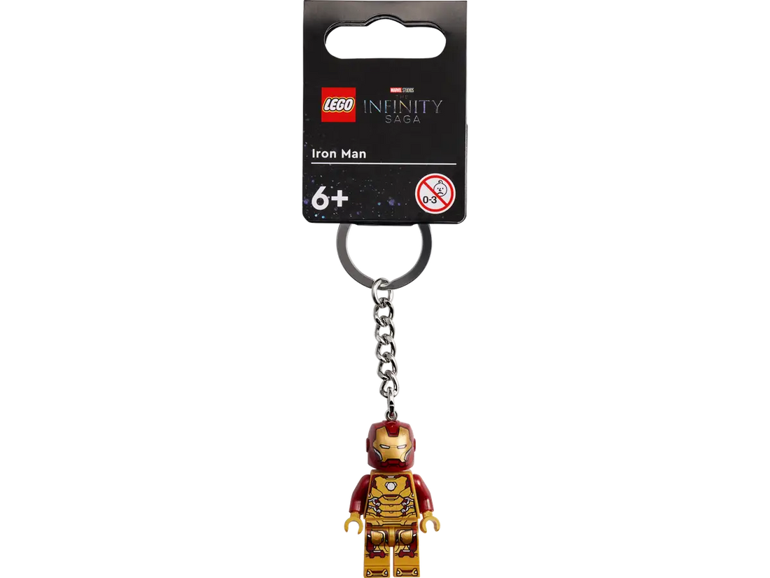 Lego X Marvel Iron Man Keychain