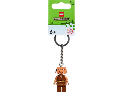 Lego X Minecraft Piglin Keychain