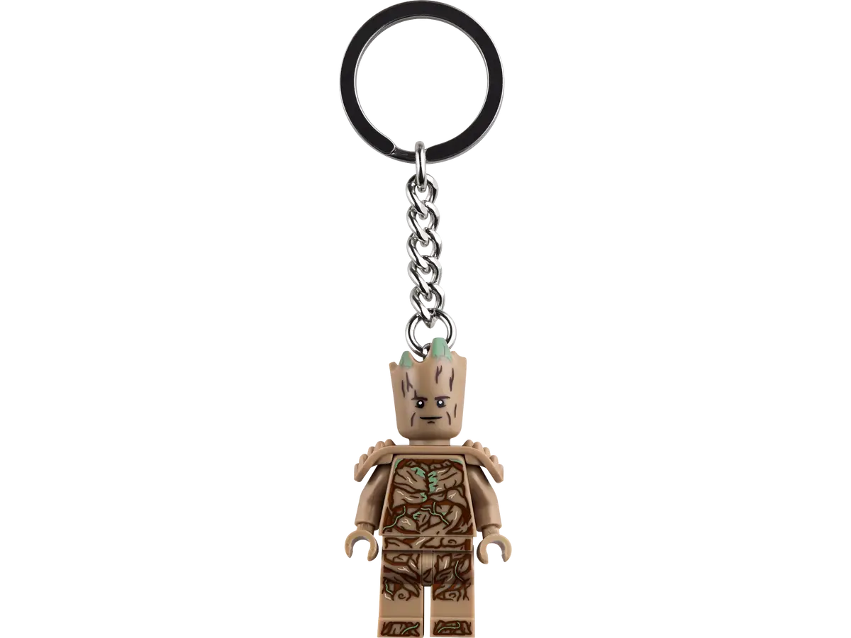 Lego X Marvel Groot Keychain