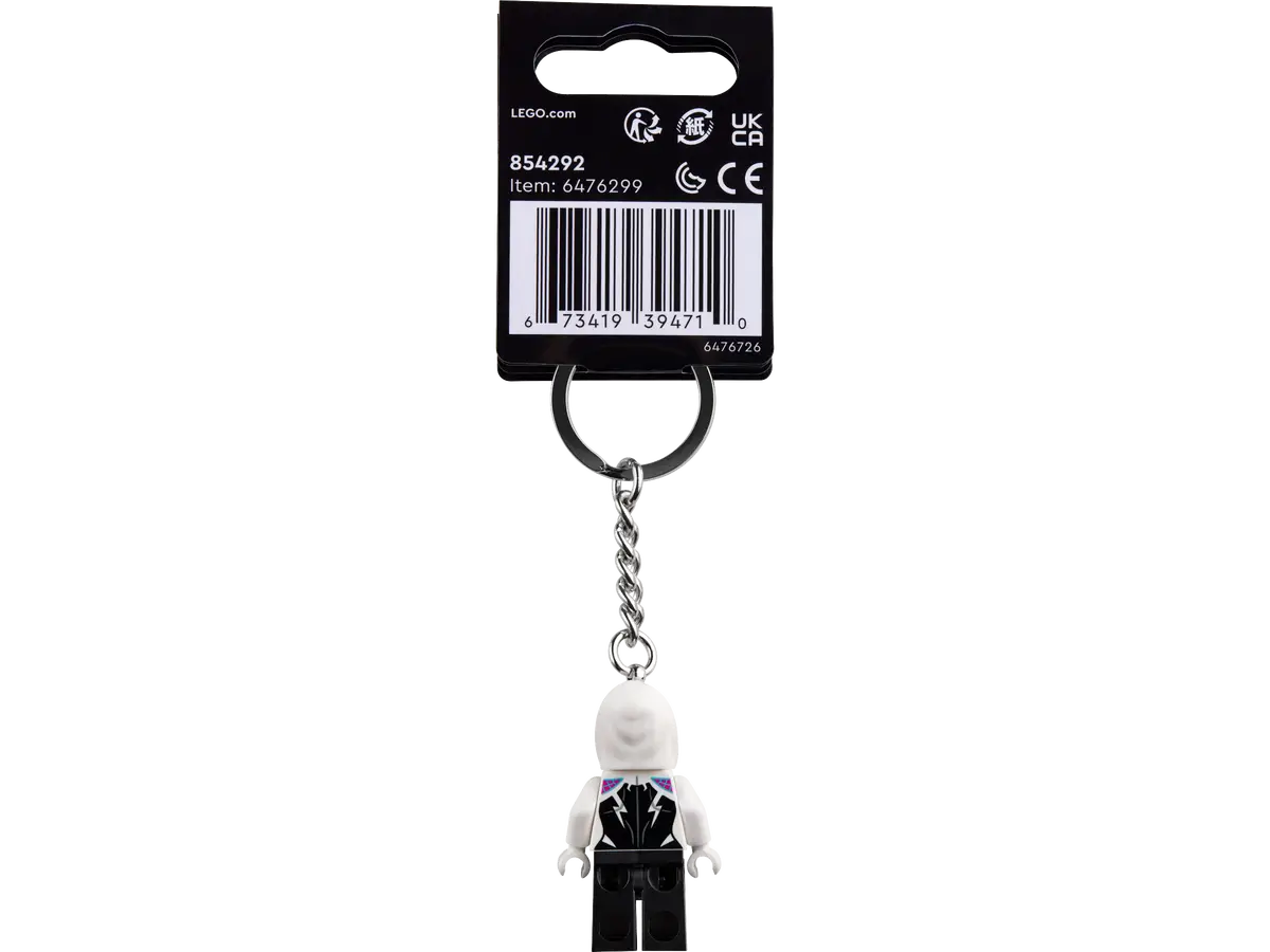 Lego X Marvel Ghost-Spider Keychain