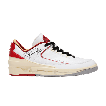 Off-White x Air Jordan 2 Retro Low SP 'White Varsity Red'