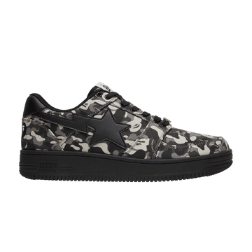 Bape Comme des Garçons x Bapesta Low 'Black Camo'