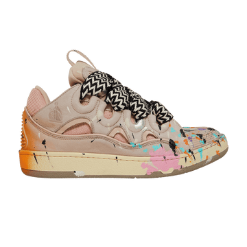 Lanvin Gallery Dept. x Lanvin Wmns Curb Light Sneakers 'Paint Drip - Pale Pink'