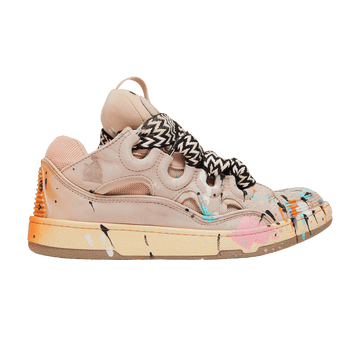 Lanvin Gallery Dept. x Lanvin Curb Light Sneakers 'Paint Drip - Pale Pink'