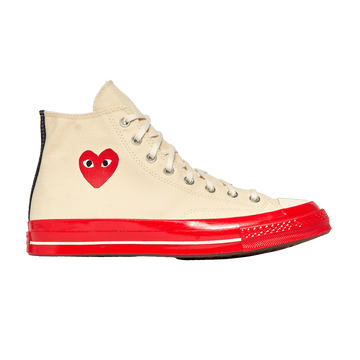 Converse Comme des Garçons Play x Chuck 70 High 'Pristine Red'