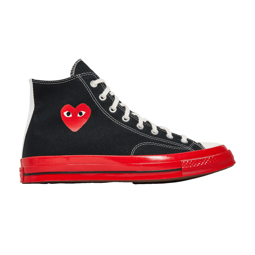 Converse Comme des Garçons Play x Chuck 70 High 'Black Red'