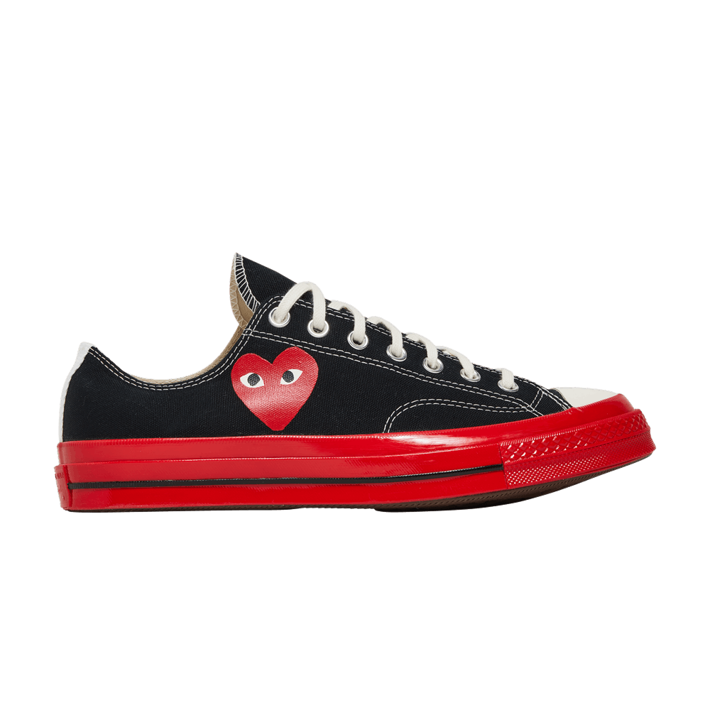 Converse Comme des Garçons Play x Chuck 70 Low 'Black Red'