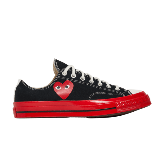 Converse Comme des Garçons Play x Chuck 70 Low 'Black Red'