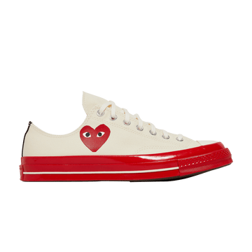 Converse Comme des Garçons Play x Chuck 70 Low 'Pristine Red'