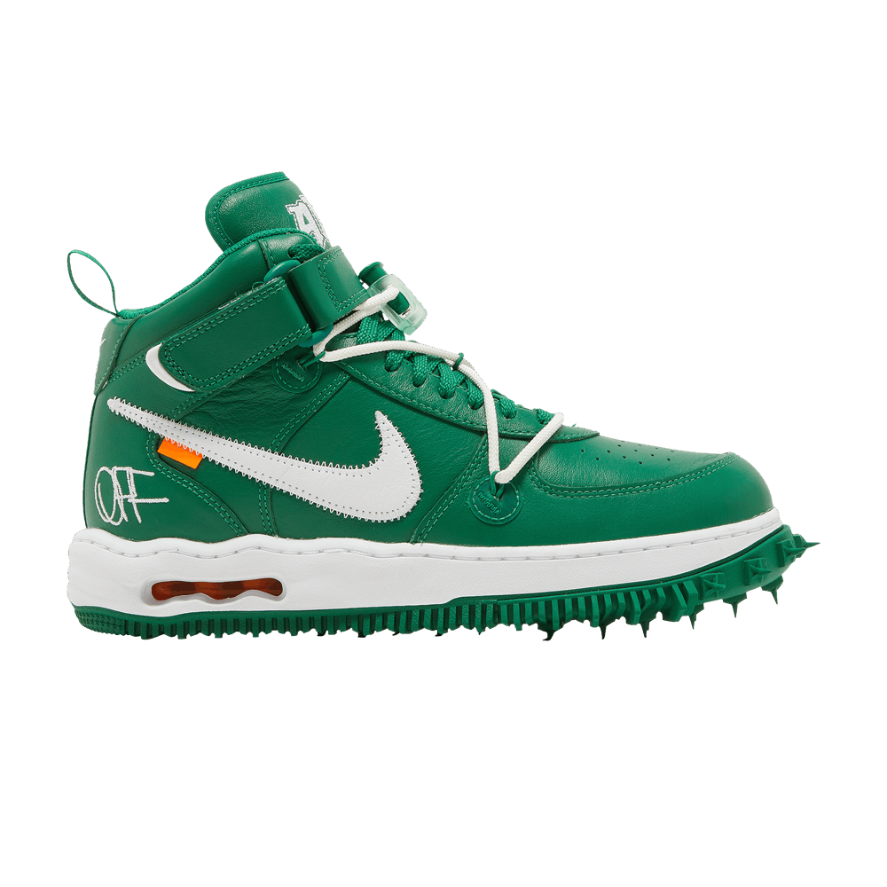 Nike Off-White x Air Force 1 Mid SP Leather 'Pine Green'