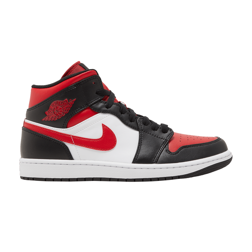 Air jordan Air Jordan 1 Mid 'Bred Toe'