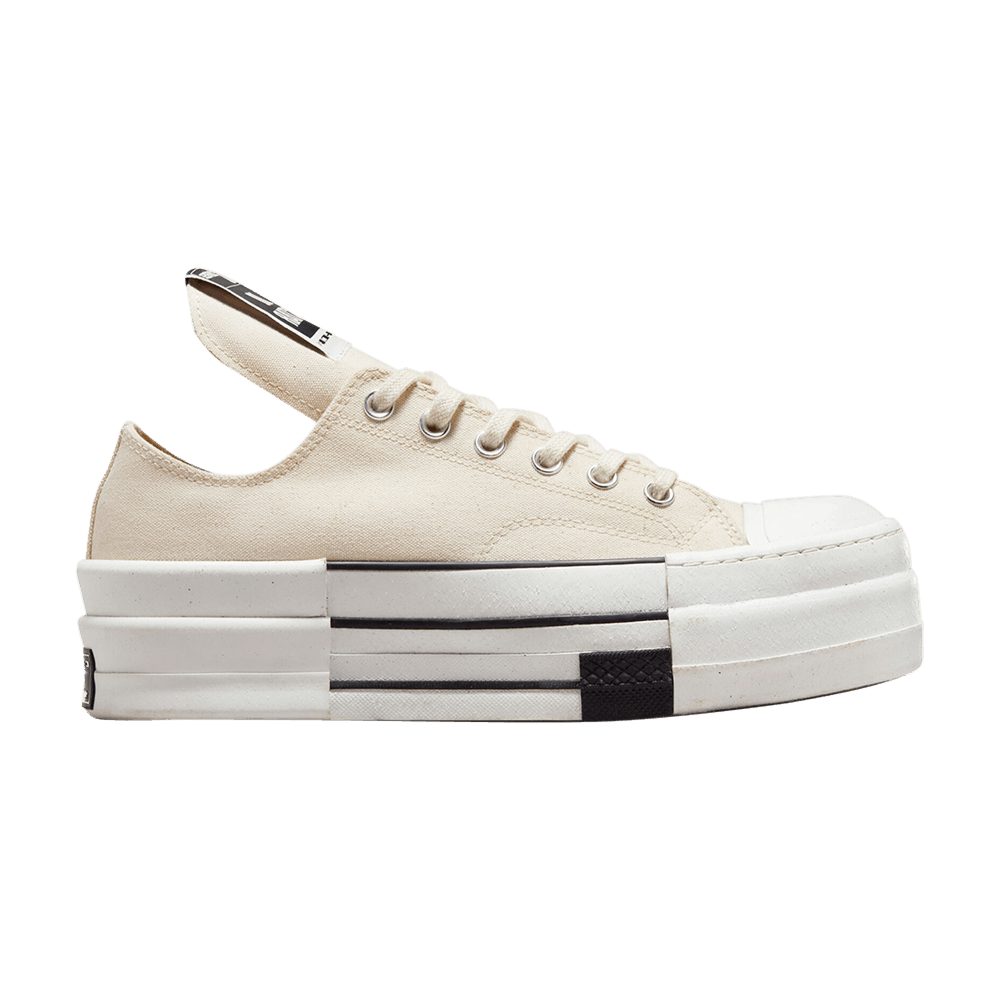 Converse Rick Owens x DRKSHDW DBL DRKSTAR Chuck 70 Low 'Natural Ivory'