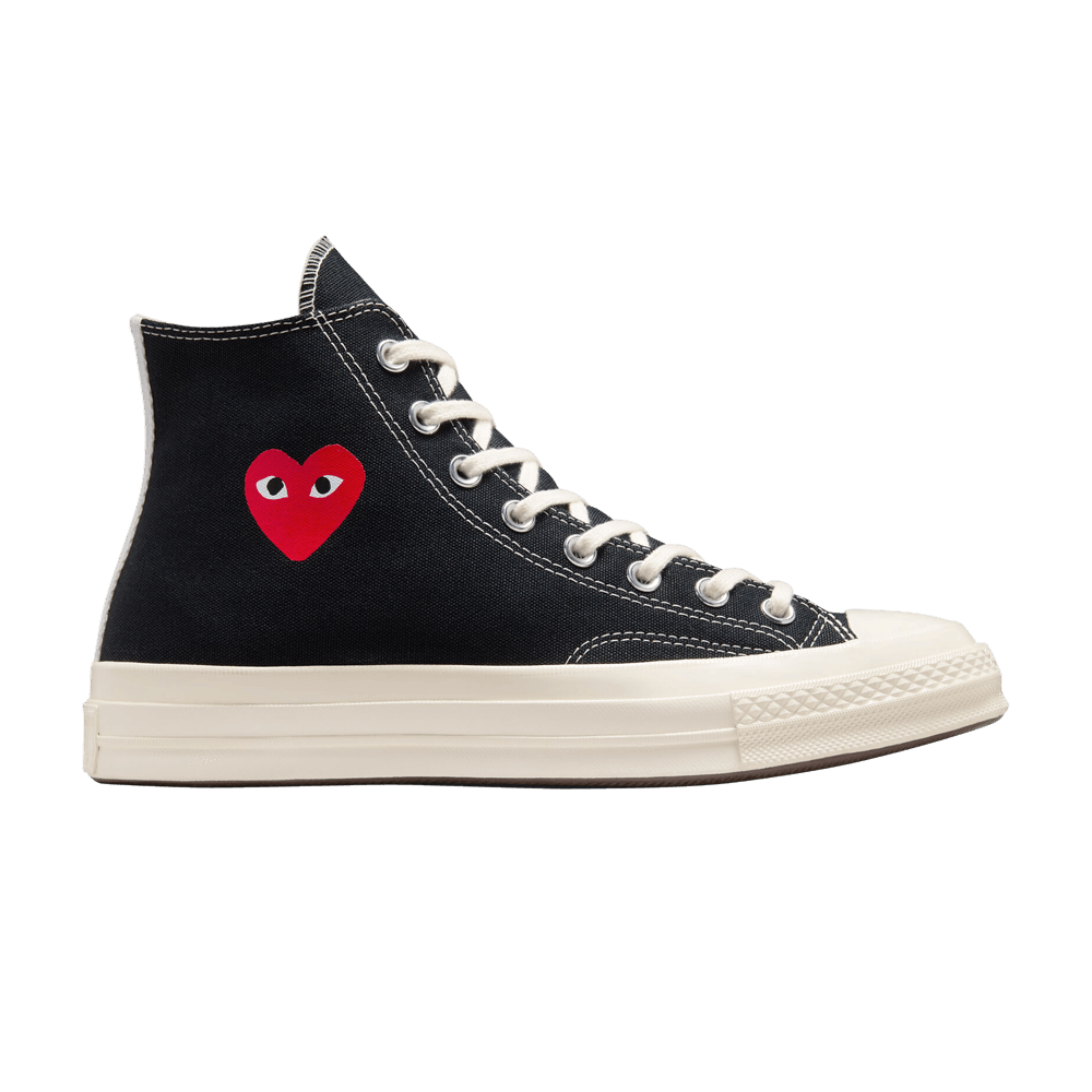 Converse Comme des Garçons PLAY x Chuck 70 High 'Single Heart - Black'