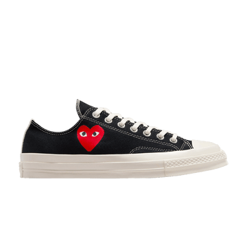 Converse Comme des Garçons PLAY x Chuck 70 Low 'Single Heart - Black'