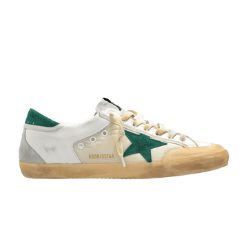 Golden goose Golden Goose Superstar 'Distressed Panelled - White Green Ice'