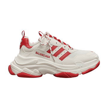 Adidas Balenciaga x Adidas Wmns Triple S Sneaker 'White Red'