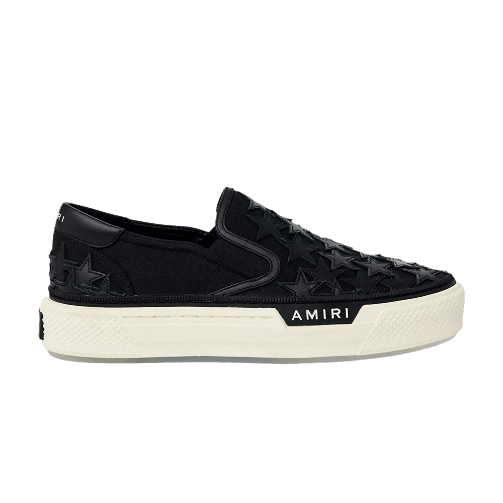 Amiri Amiri Stars Court Slip-On 'Black'