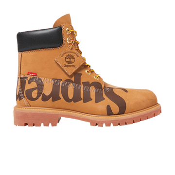 Timberland Supreme x 6 Inch Premium Waterproof Boot 'Big Logo - Wheat'