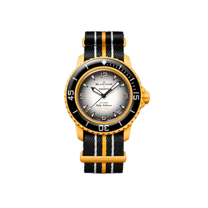 Swatch x Blancpain Bioceramic SCUBA Fifty Fathoms Pacific Ocean