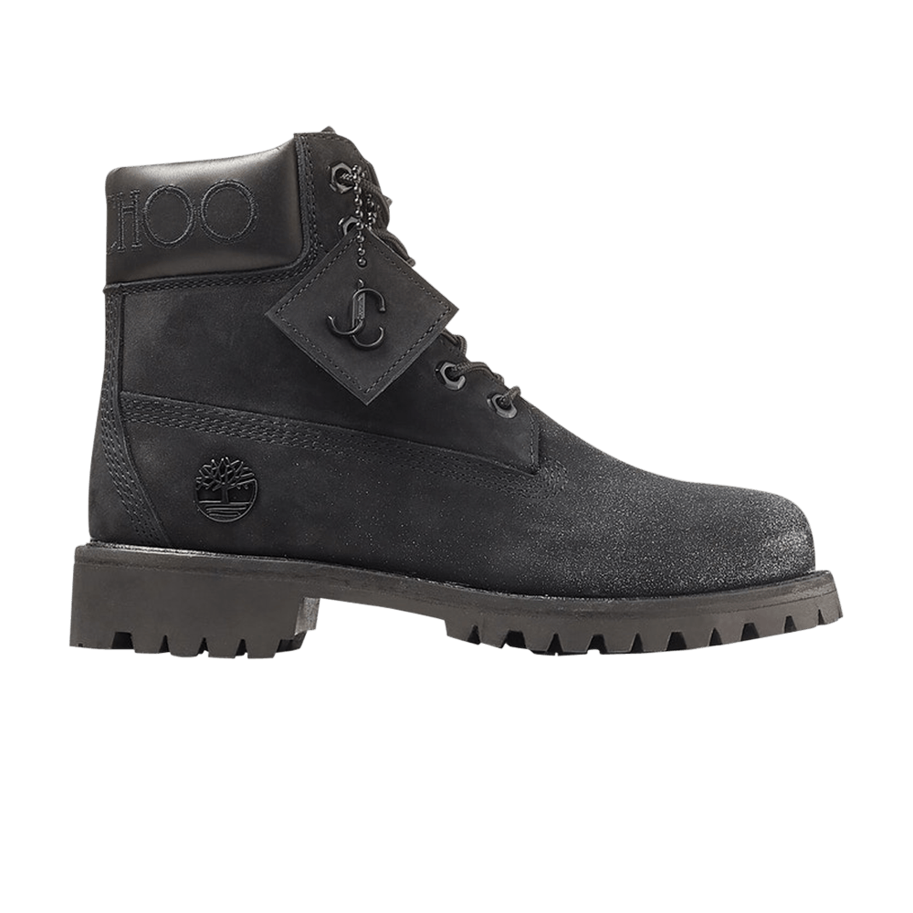 Timberland Jimmy Choo x 6 Inch Premium Boot 'Black Glitter'