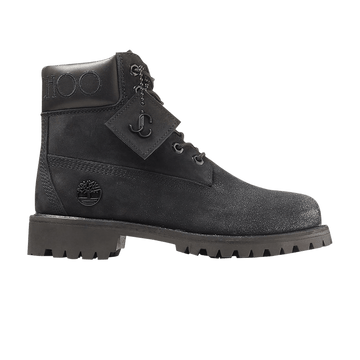 Timberland Jimmy Choo x 6 Inch Premium Boot 'Black Glitter'