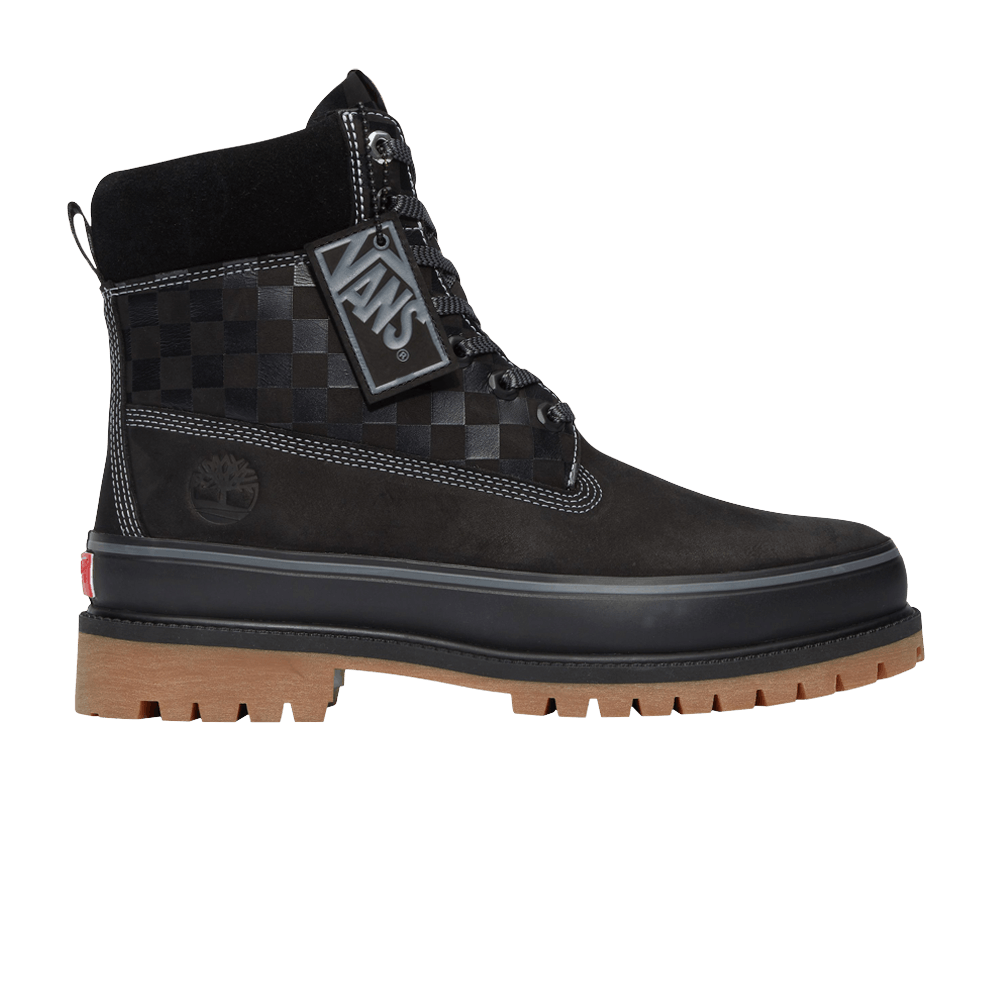 Timberland Vans x 6 Inch Premium Boot 'Black Checkerboard'