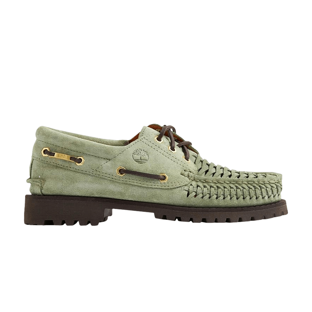 Timberland END. x 3-Eye Classic Lug Boat 'Light Green Suede'