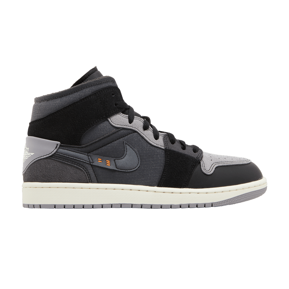 Air Jordan 1 Mid SE Craft 'Inside Out - Black'